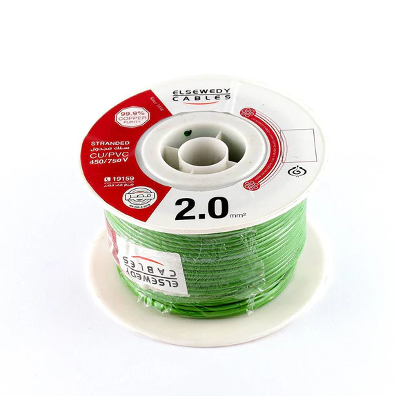 CU/PVC copper wire Stranded 2 mm thick