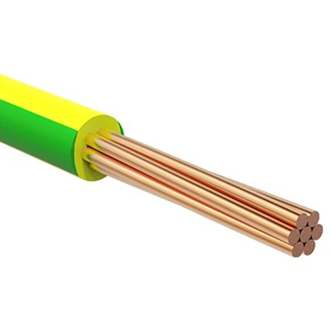 سلك نحاس مجدول pvc جهد450/750قطاع 25 مم